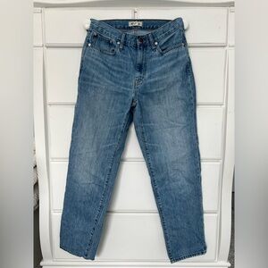 Madewell Slouchy Boy Jean in Riverspring Wash (Size 26; Color/Wash: Medium)